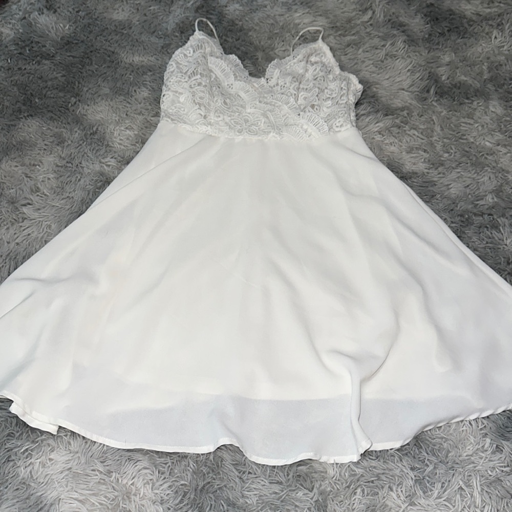 White Lace Dress